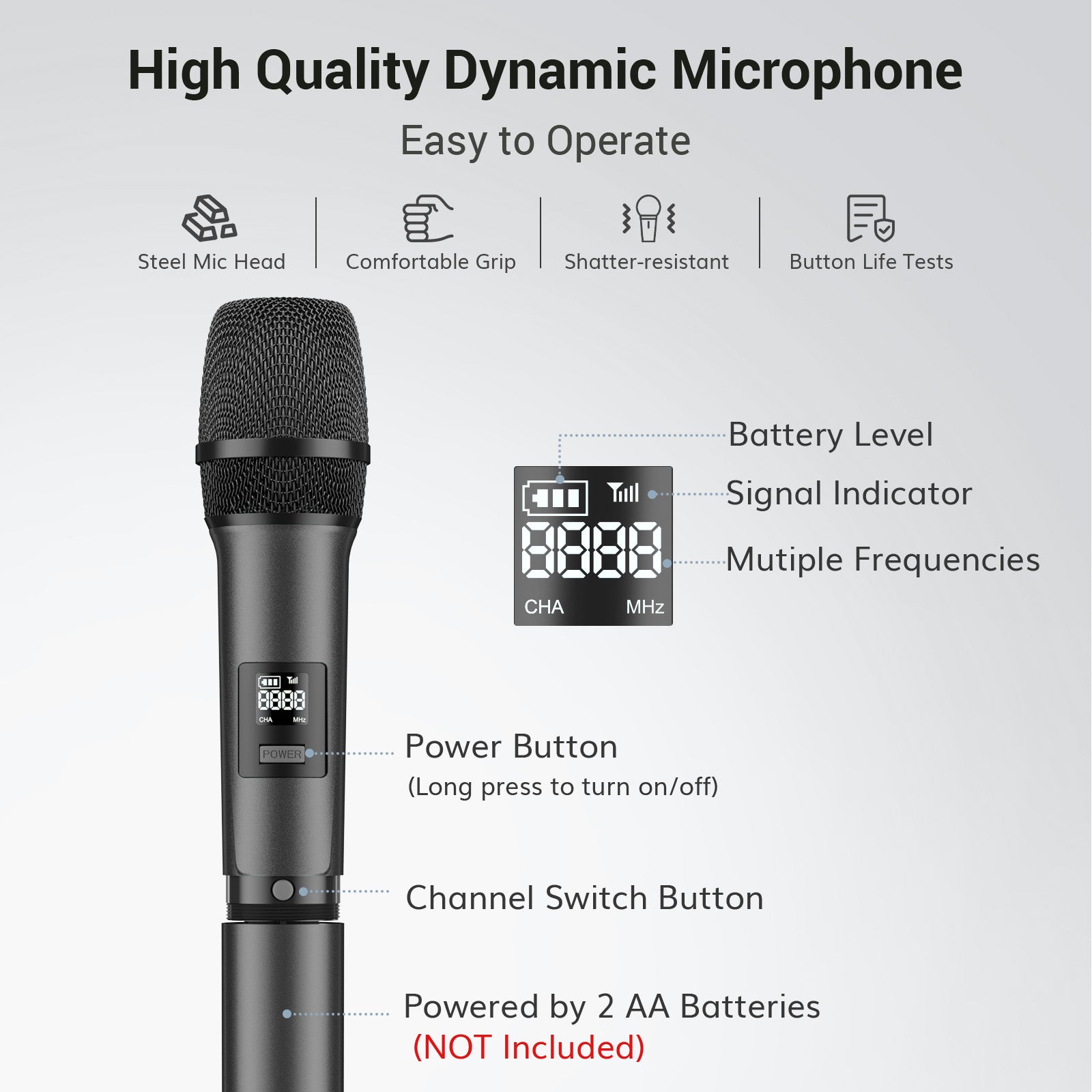 TW450 Dual Wireless Microphone - TONOR