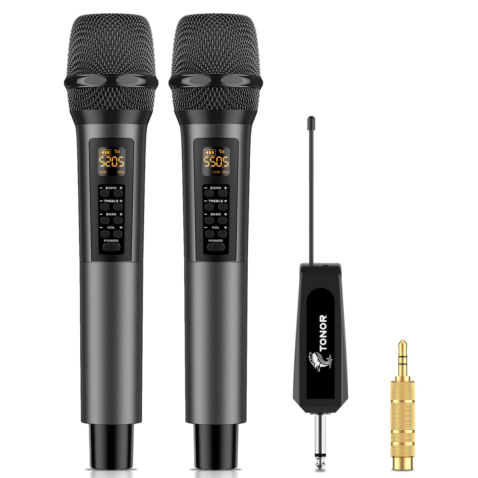 TW525 Wireless Microphone With Treble/Bass/Echo - TONOR